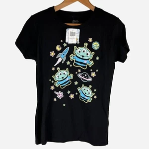 Disney Pixar Toy Story T-Shirt Junior Girls L Large Pastel Aliens NEW - Picture 1 of 6