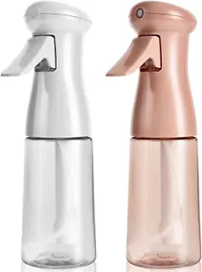 Spray Bottle for Hair, Continuous Mister Empty Spray Bottles, Ultra Fine Mist Wa - Picture 1 of 12