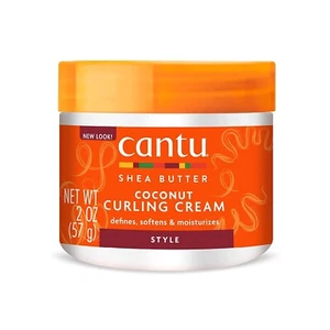 (2-Pack) Cantu Coconut Curling Cream for Natural Hair w/ Pure Shea Butter, 2 oz - Picture 1 of 1