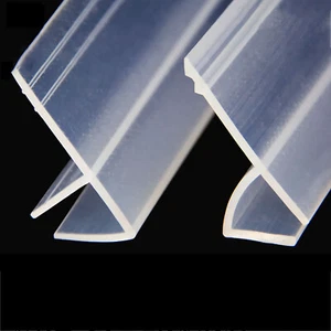Shower Door Bath Screen Seal Strip | 6/8/10/12mm Glass | 0-20mm Gap | h/F Type - Picture 1 of 11