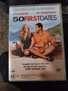 50 First Dates DVD Adam Sandler Drew Barrymore VGC Fast Free Postage - Picture 1 of 1