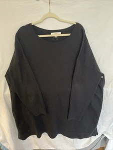 Sejour Black Sweater Women’s 3X - Picture 1 of 3