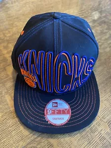 New NBA basketball NEW YORK KNICKS New Era 9Fifty hat cap A13 - Picture 1 of 6