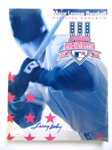 Larry Doby Signed Autographed Program 1997 All-Star Game Indians JSA AG71394 - Picture 1 of 4