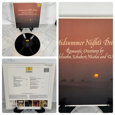 A Midsummer Night's Dream. Romantic Overtures By Mendelssohn Schubert Vinyl LP - Image 1 of 4