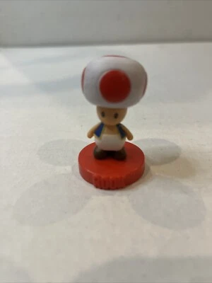 Toad Rook figurine Nintendo Super Mario Chess Pieces Replacement Cake Topper - Image 1 of 3