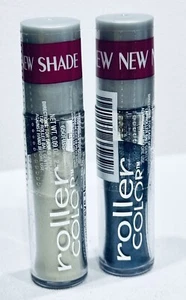 2 Maybelline Roller Color Loose Powder Eye Shadow Climbing Ivy &skate Tell Midni - Picture 1 of 4