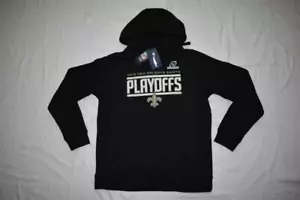 New Orleans Saints PLAYOFFS Hoodie von Fanatics Pro Line schwarz neu mit Etikett - Bild 1 von 2