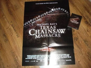 Texas Chainsaw Massacre DVD FSK 18 + original Filmplakat RAR OOP Kinoplakat A1 - Bild 1 von 2
