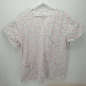 Scrubs By Nick And Sarah Womens Colorful Shapes Size 3XL - Picture 1 of 4