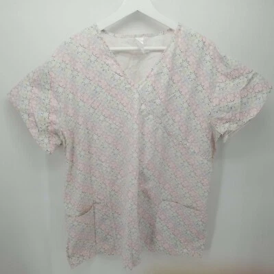 Scrubs By Nick And Sarah Womens Colorful Shapes Size 3XL - Image 1 of 4