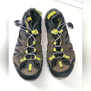 Merrell performance footwear castle rock/green oasis men's size 9 sandles - Picture 1 of 9