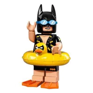 NO FOIL PACK NEW The LEGO Batman Movie Series 1 Minifigure 71017 Vacation Batman - Picture 1 of 2