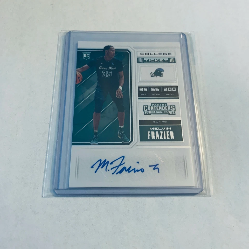 F78803 2018-19 Panini Contenders Draft Picks #88 Melvin Frazier AUTO RC - Image 1 of 1