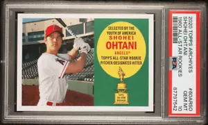 PSA 10 Shohei Ohtani 2020 Topps Archives #60ARSO 1960 All-Star Rookies Angels - Picture 1 of 4