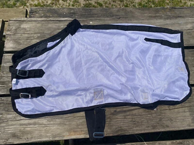 42” Tough 1 White mesh miniature horse fly scrim sheet - Image 1 of 4