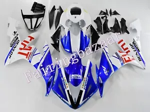 Kit de carenado de carrocería de inyección FIAT ABS 2004-2006 YZF R1 azul blanco FIAT - Imagen 1 de 7