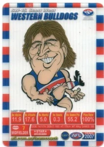2007 Teamcoach Star Wildcard SW-16 Scott West Western Bulldogs - Picture 1 of 1