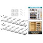 Metal Spice Shelves Rack Organizer Kitchen Wall Mounted, Easy to Install