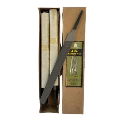 Proops Brothers Engineers File Flat 6" 150mm Second Cut BOX OF 12. F9602B