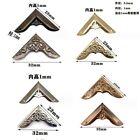 80Pcs Iron Book Corner Protector Triangle Triangle Carved Protector  Scrapbook