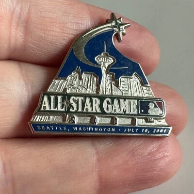 Vintage 2001 All Star Game Seattle Mariners Washington Safeco Field Lapel Pin - Image 1 of 3
