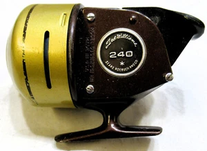 Sears Ted Williams 240 Closed Face Spinning Casting Reel with Box Good Condition - Picture 1 of 7