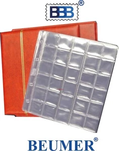2 Albumes BBB BEUMER mod. NUMIS. + 10 Hojas NUMIS c/uno. 286 Monedas - Imagen 1 de 1