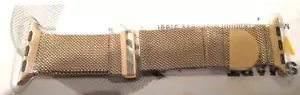 Smart watch band replacement. Premium stainless steel gold tone - Picture 1 of 3