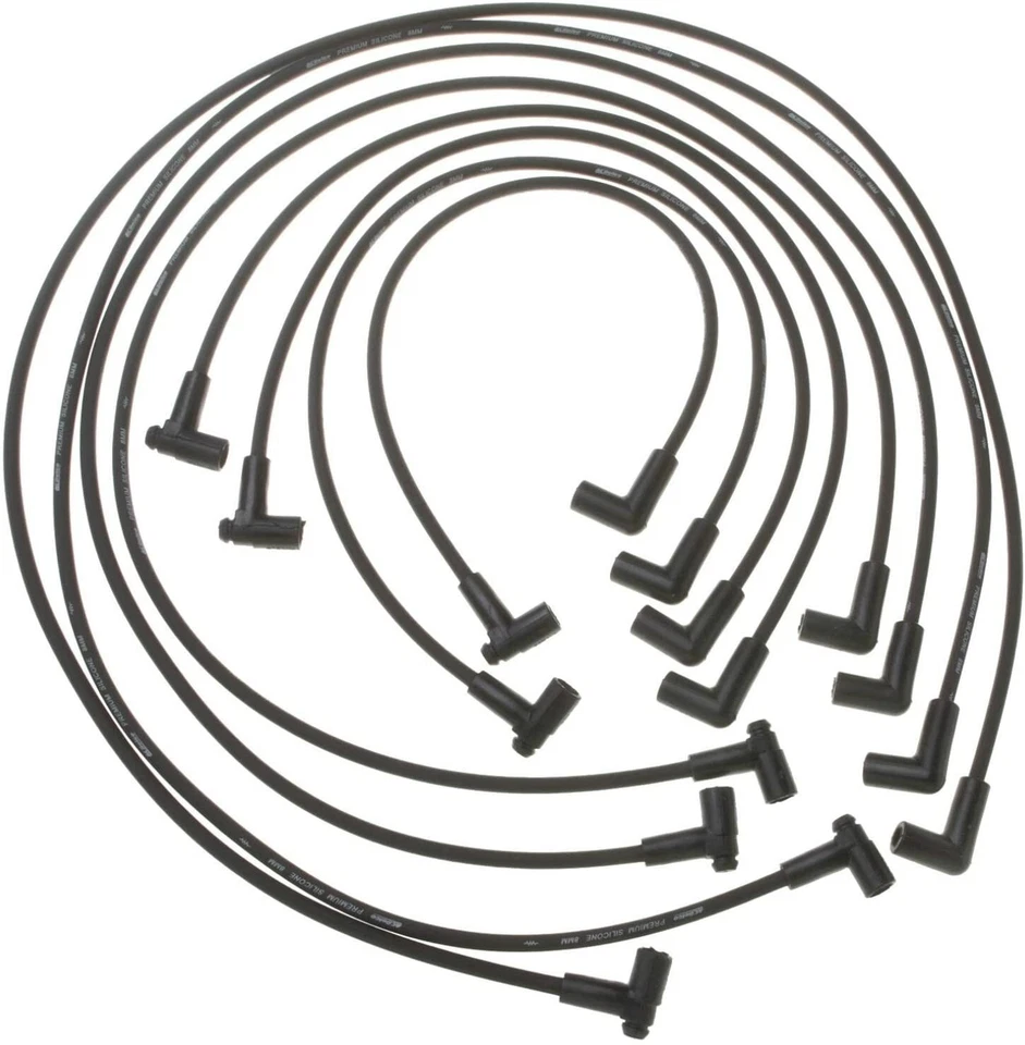 9088S AC Delco Juego de 8 cables de bujía nuevos para Chevy Chevrolet Corvette 74-77 Foto 1 de 1