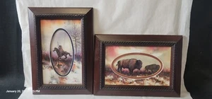 Pair Native American John Tracy II Studio Prints - Picture 1 of 12