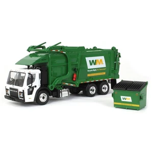 First Gear 1/64 Mack LR w/ McNeilus Meridian Front Loader & Dumpster WM 60-1796D - Picture 1 of 7