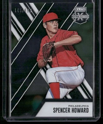 2017 Panini Elite Extra Edition #45 Spencer Howard #/999 - Image 1 of 2