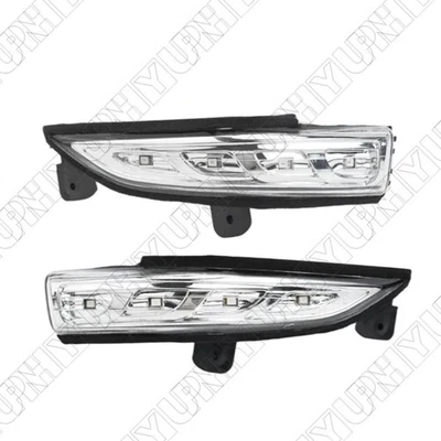 1 Pair Side Rearview Mirror Light Lamp 95260949 For Chevrolet Spark 2011-2017 - Image 1 of 4
