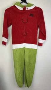 Merry Grinchmas Jungen grün 8-9 Jahre Loungewear All-in-One Dr. Seuss Weihnachten PJ’s - Bild 1 von 7
