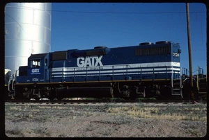 Original Rail Slide - GATX GSCX Leasing 3724 Salome AZ 6-30-1991 - on ARZC - Picture 1 of 1