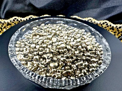 10K Solid Yellow Gold Casting Grain Shot 10g Bright Finish for Jewelry Making - Image 1 of 4