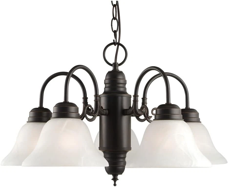 #hot Design House 514455 Millbridge 5 Light Chandelier Oil Rubbed Bronze