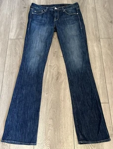 Jeans William Rast Los Angeles Mujer 29 Blair Bebé Bootcut Denim Lavado Oscuro EE. UU. - Imagen 1 de 9