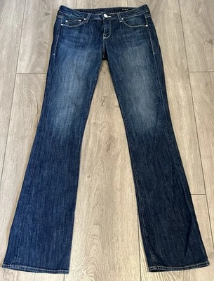 Jeans William Rast Los Angeles Mujer 29 Blair Bebé Bootcut Denim Lavado Oscuro EE. UU. Foto 1 de 4