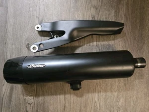 🏍️ 2025 Indian Scout 101 OEM Slip-On Exhaust LIKE NEW - Picture 1 of 2