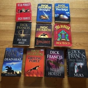Dick Francis Hardback Book Bundle / Job Lot x10 books All very good condition  - Bild 1 von 23