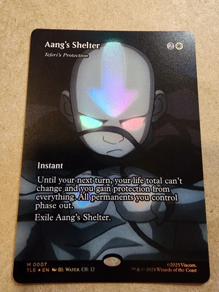 Aang's Shelter - Teferi's Protection - #07 Foil (Borderless) Avatar - Mtg - Image 1 of 1