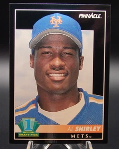 Pinnacle 1992 primera ronda selección de draft #297 Al Shirley RC casi nuevo - Imagen 1 de 2