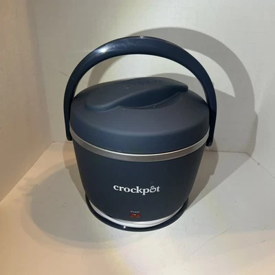 Crockpot On-The-Go Personal Food Warmer - Blue/Gray Never Used/No Box - Image 1 of 4