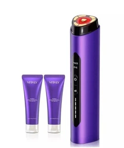 Skin Tightening Face Machine, Facial Massager Light Therapy, 3 in 1 Microcurrent - Picture 1 of 10