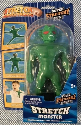 Stretch Armstrong MONSTER Action Figure Green Creature Fully Stretchable 7” Tall - Image 1 of 3