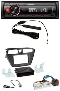 Pioneer MP3 DAB 1DIN AUX USB Autoradio für Hyundai i20 (2014-2020) - Bild 1 von 10