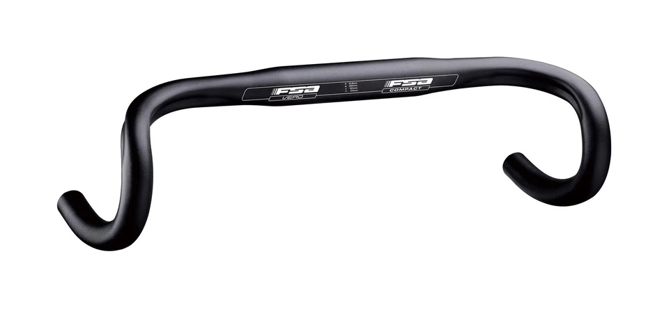 FSA Vero Compact Road Bar Black - Image 1 of 1