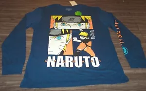 Shonen Jump NARUTO Shippuden Anime Long Sleeve T-Shirt MENS MEDIUM NEW w/ TAG - Picture 1 of 4